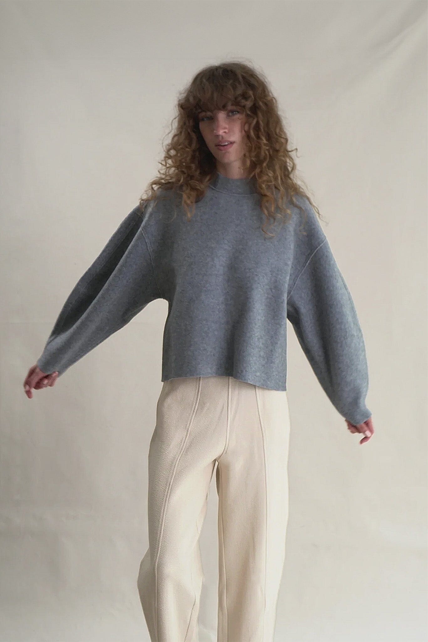 Proche - Reversible Wool Pullover