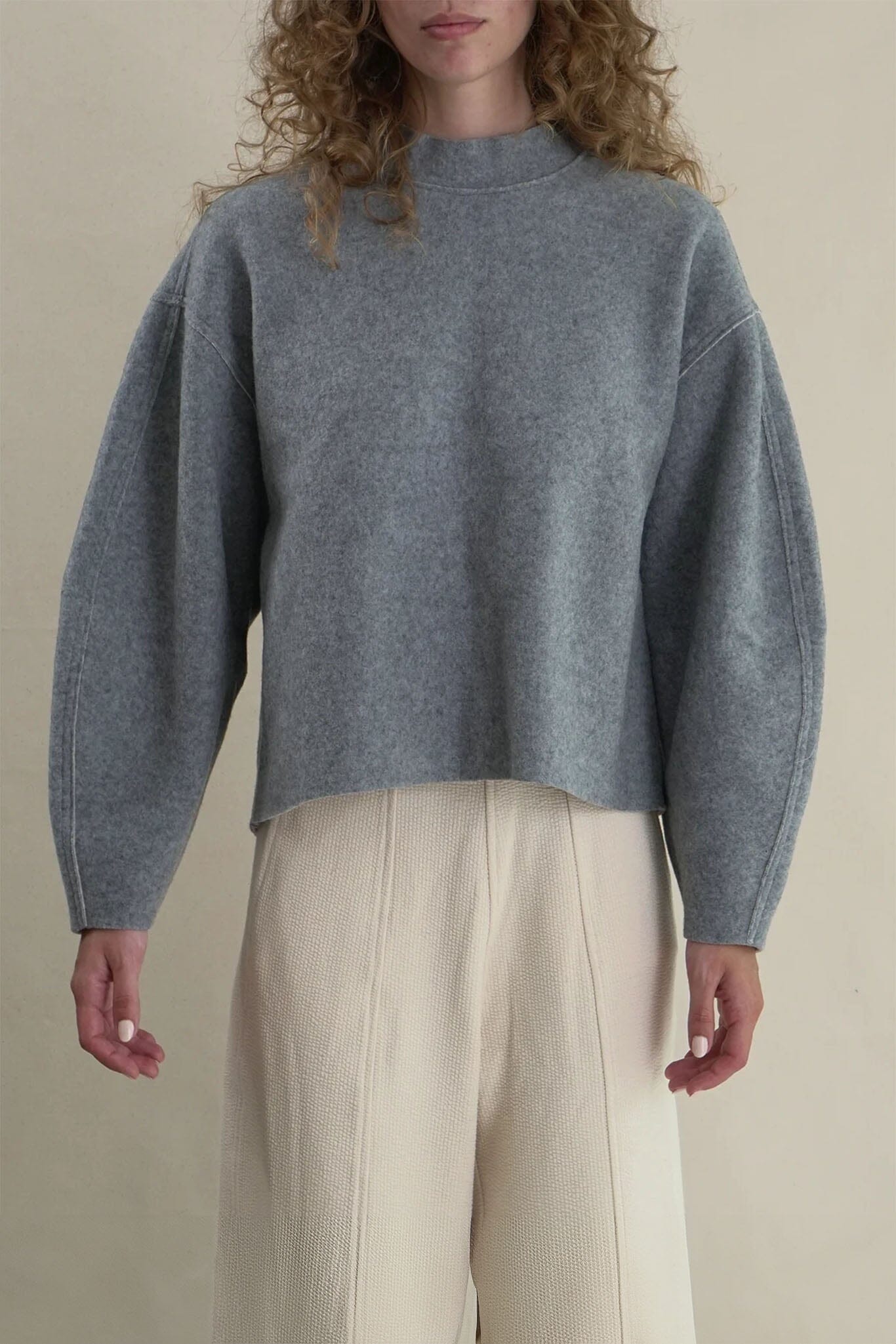 Proche - Reversible Wool Pullover