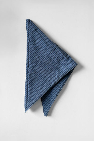 M.PATMOS Quilted Bandana - Triangle Navy