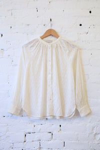 M.PATMOS Tricia Shirt - Ivory Jacquard