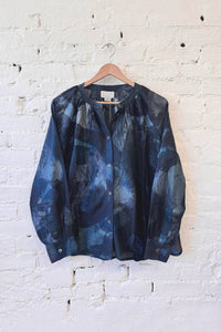 M.PATMOS Tricia Shirt - Navy Watercolor