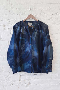 M.PATMOS Tricia Shirt - Navy Watercolor