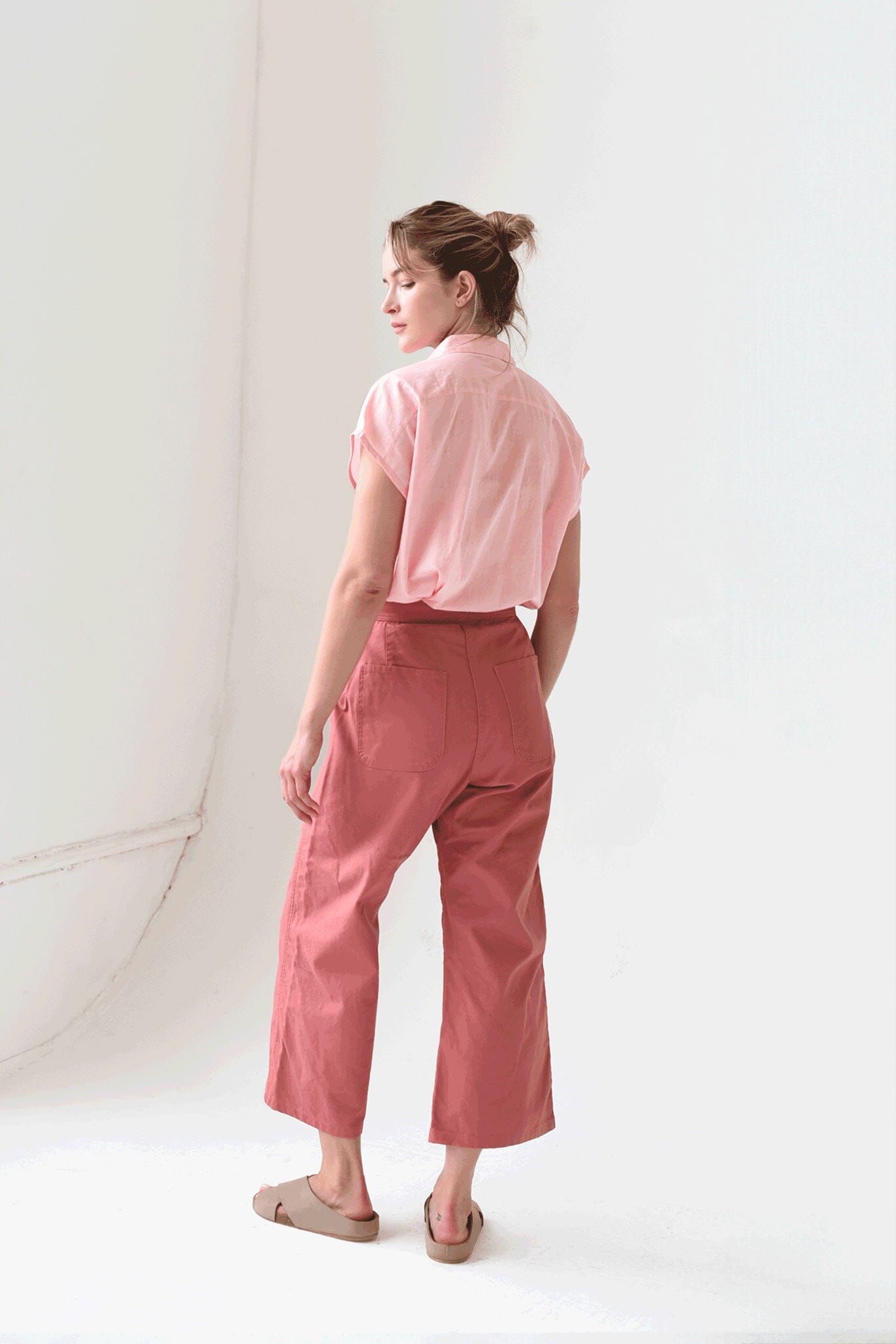 UQNATU Duck Sailor Pant - Desert Rose