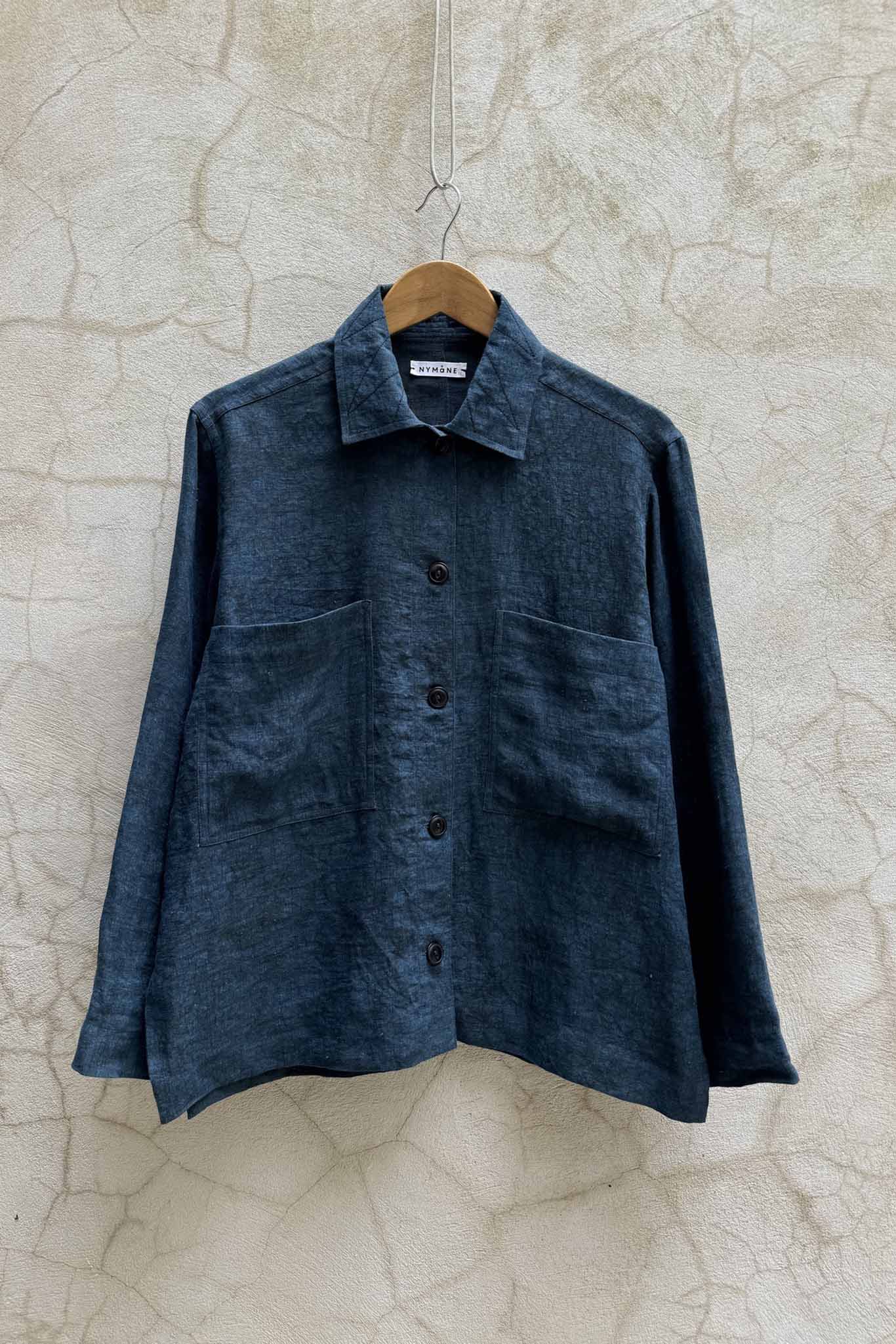 Nymane Suzie Shirt - Mud Indigo