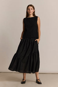 M.PATMOS Larson Skirt - Black