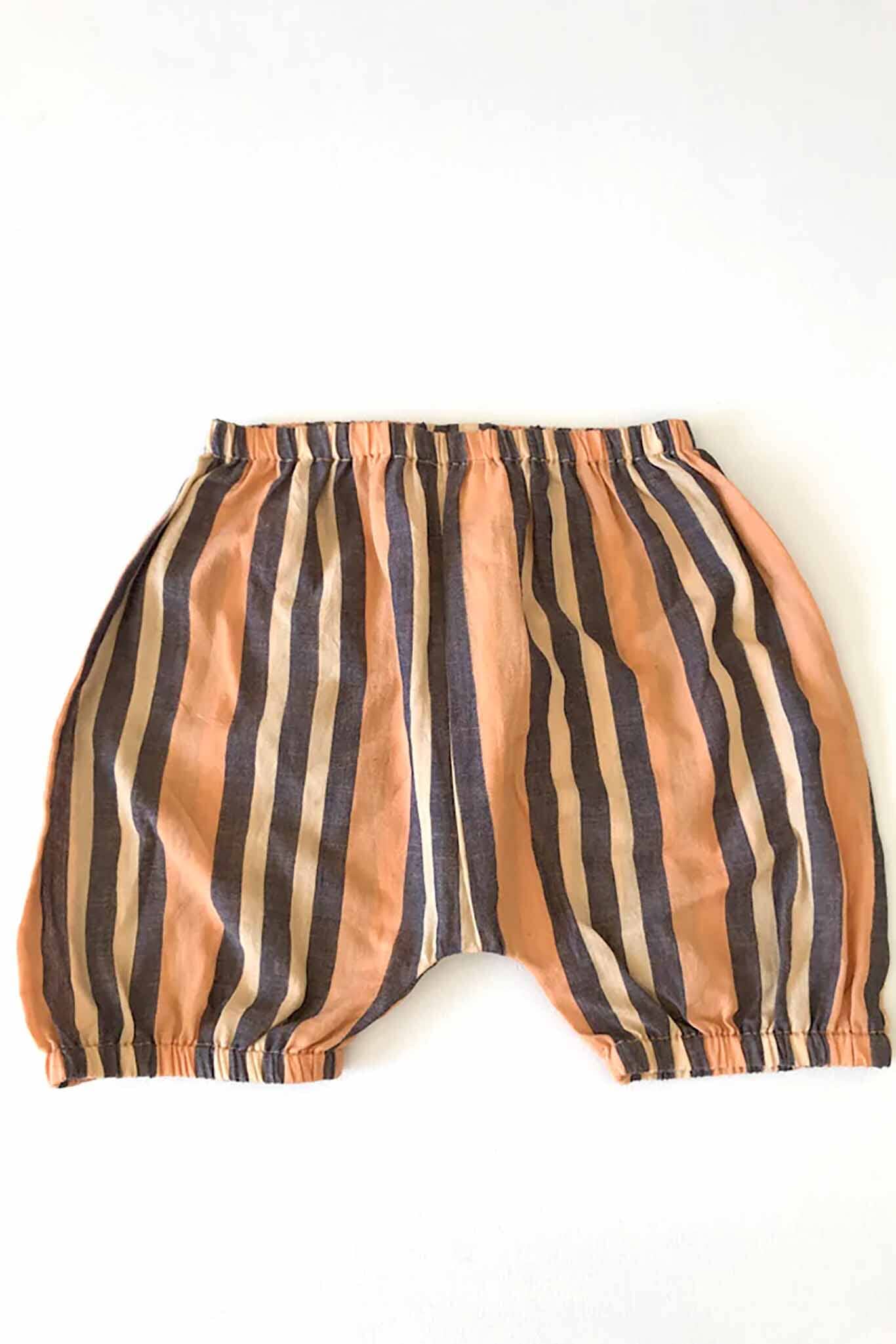 Seek Baby Bloomers - Persimmon Stripe