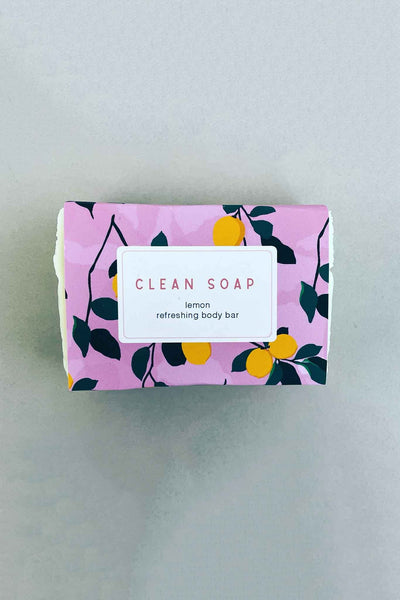Clean Soap - Lemon Refreshing Body Bar