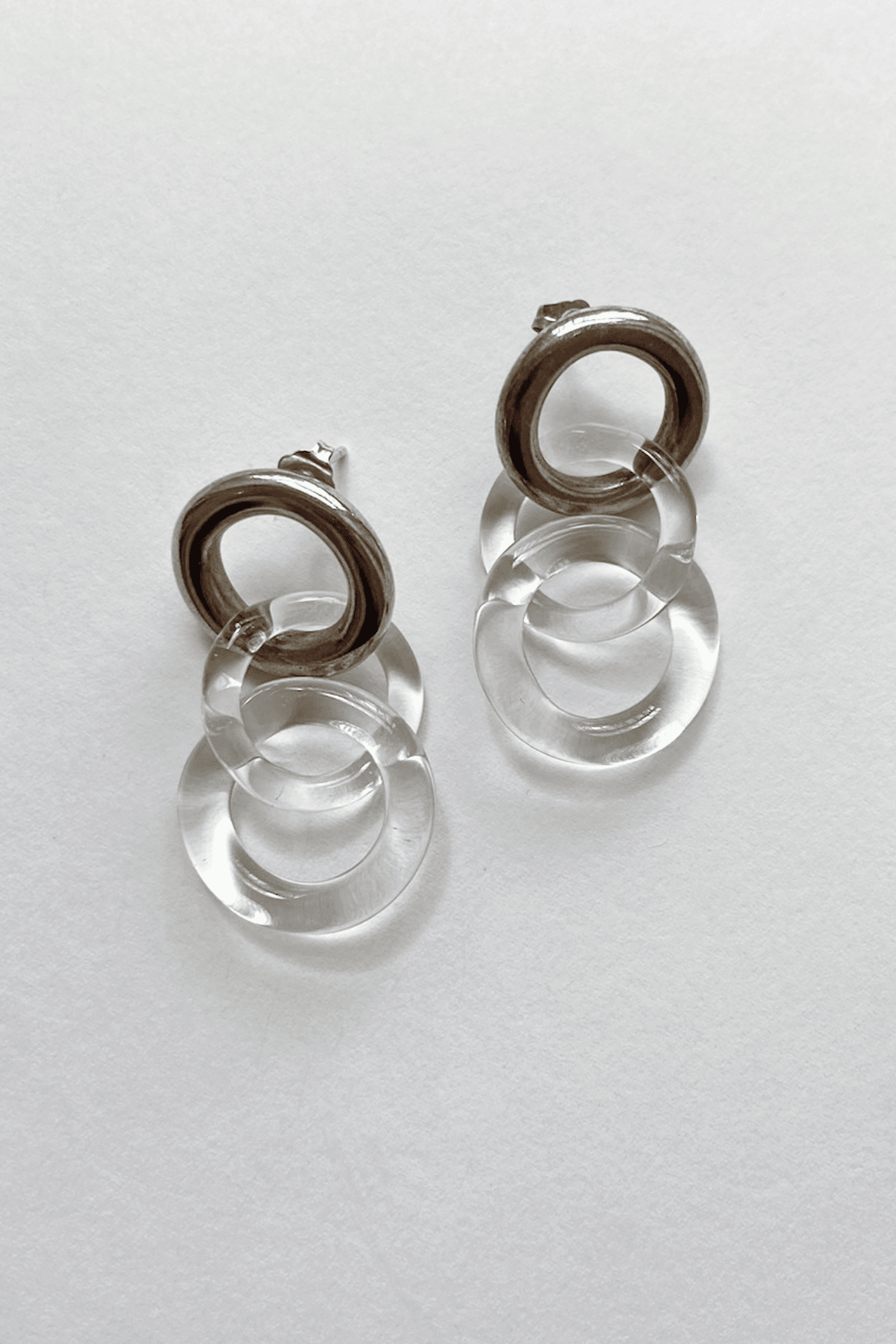 Jane D'Arensbourg Earrings - Silver