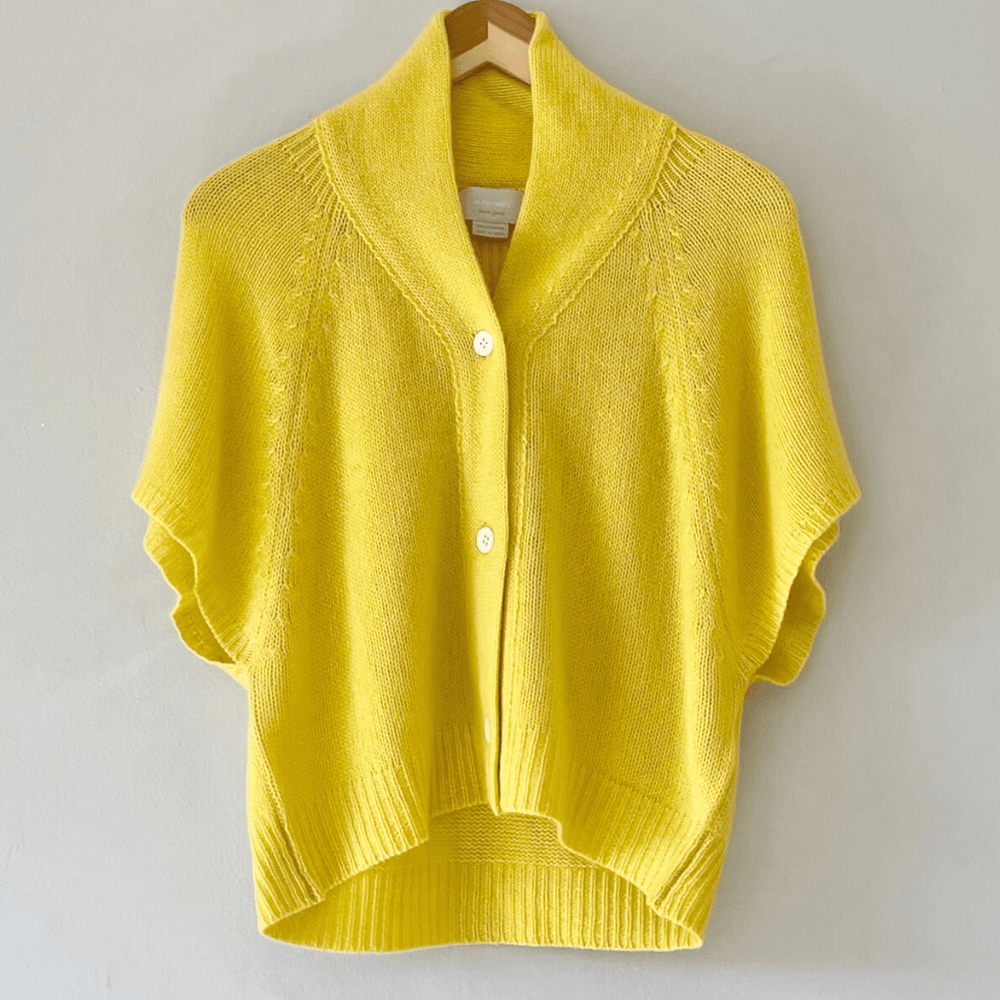 
                  
                    100% mongolian cashmere cardigan great for special occasions
                  
                