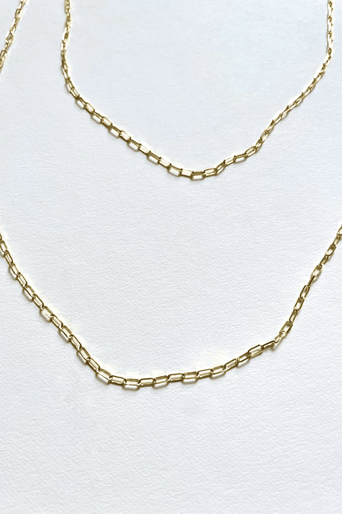 Carrie Hoffman - 14K 18” Paperclip Chain