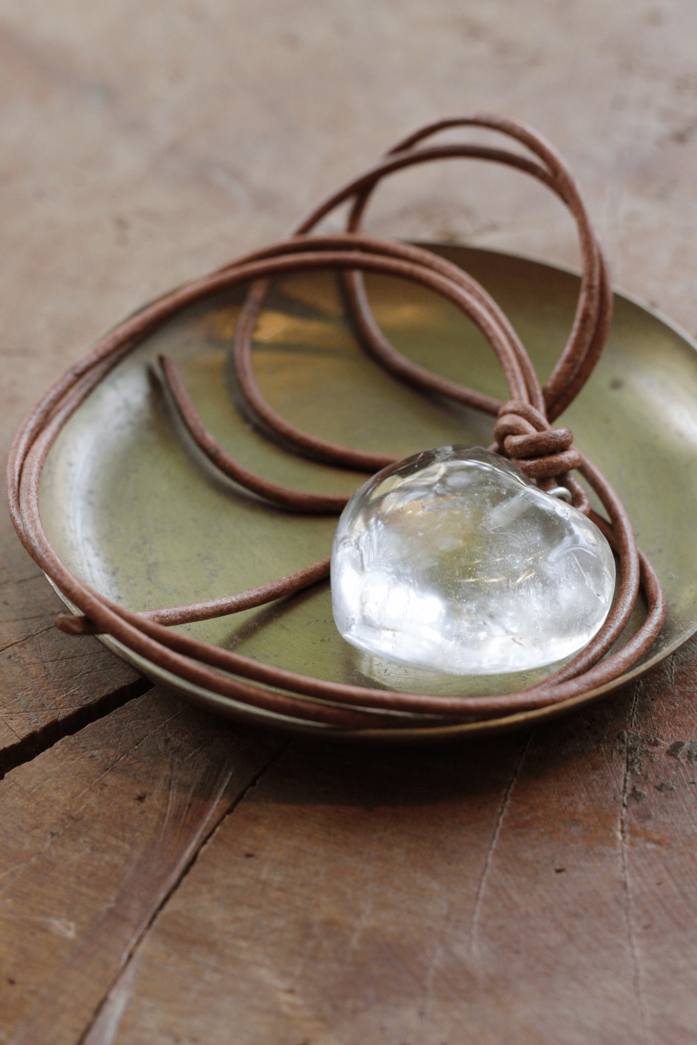 Matthew Swope - Heart Crystal Necklace