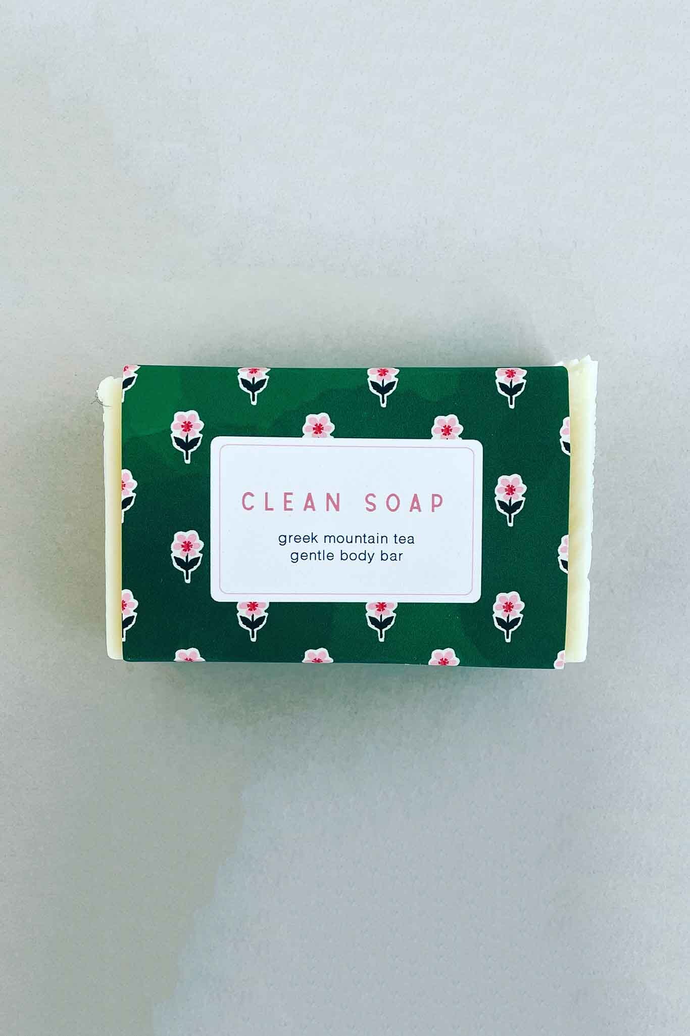 Clean Soap - Green Mountain Tea Body Bar