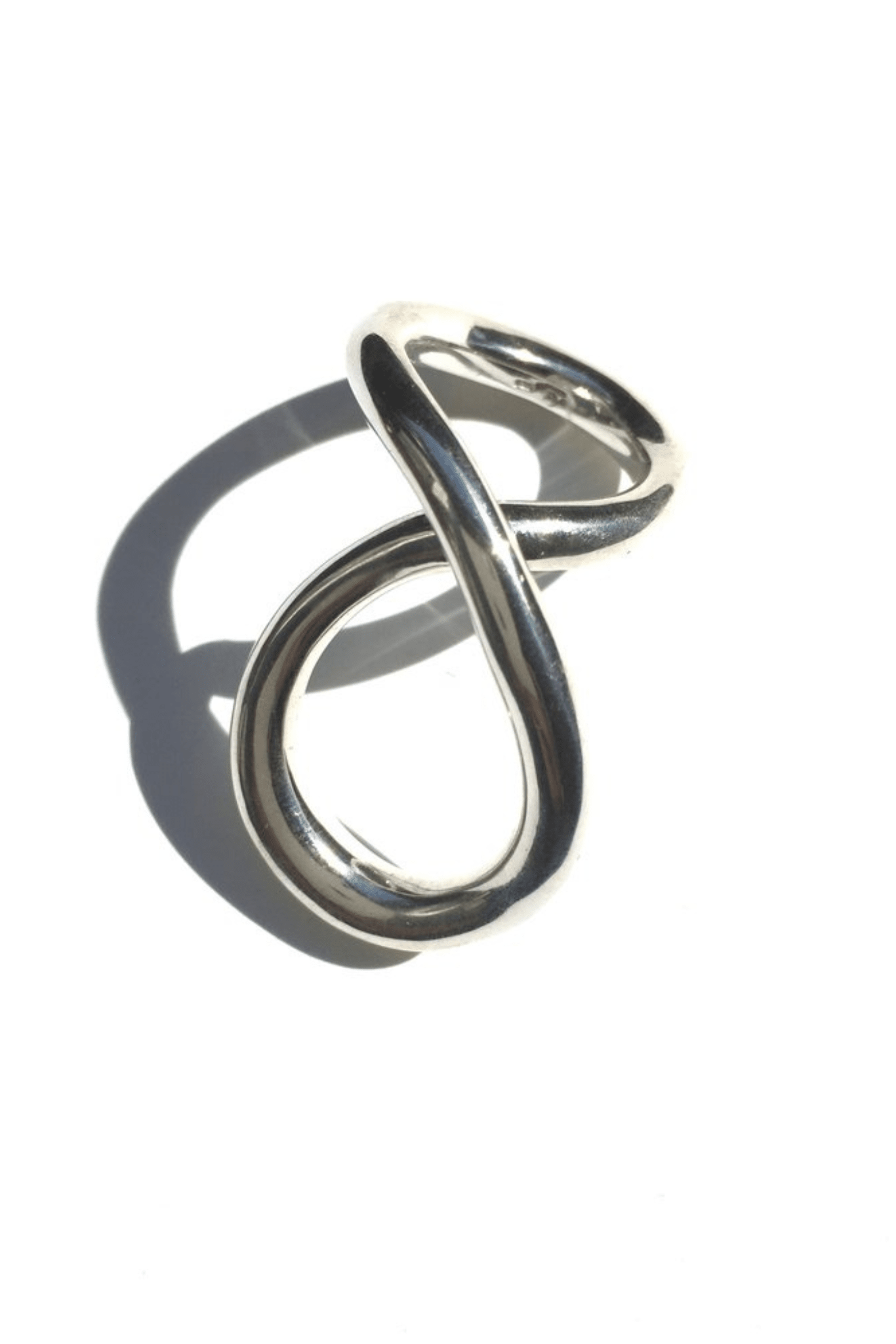 Jane D'Arensbourg Mobius 2 Ring - Silver