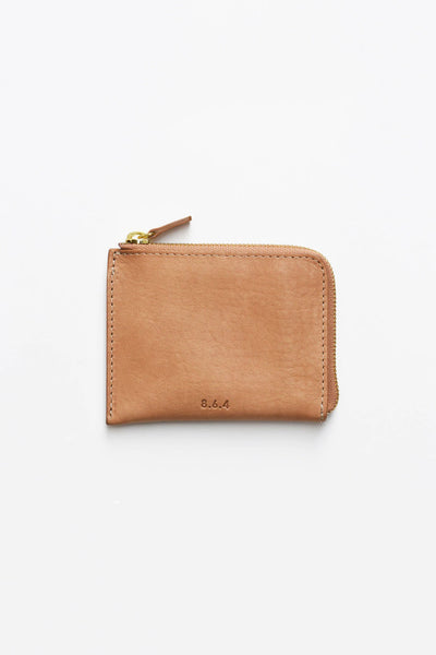 8.6.4 Zip Wallet Short - Tan
