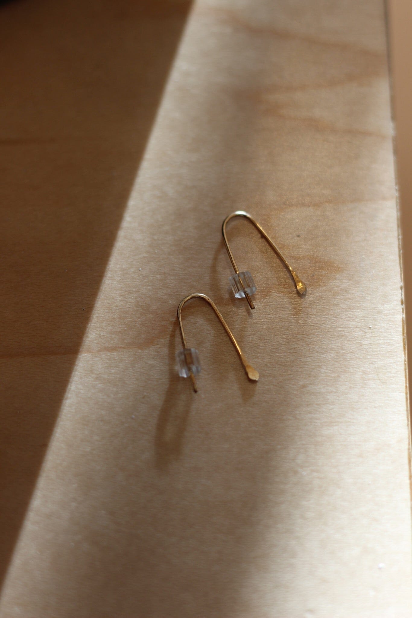 Alexis Laurel Minimalist Pin Earrings