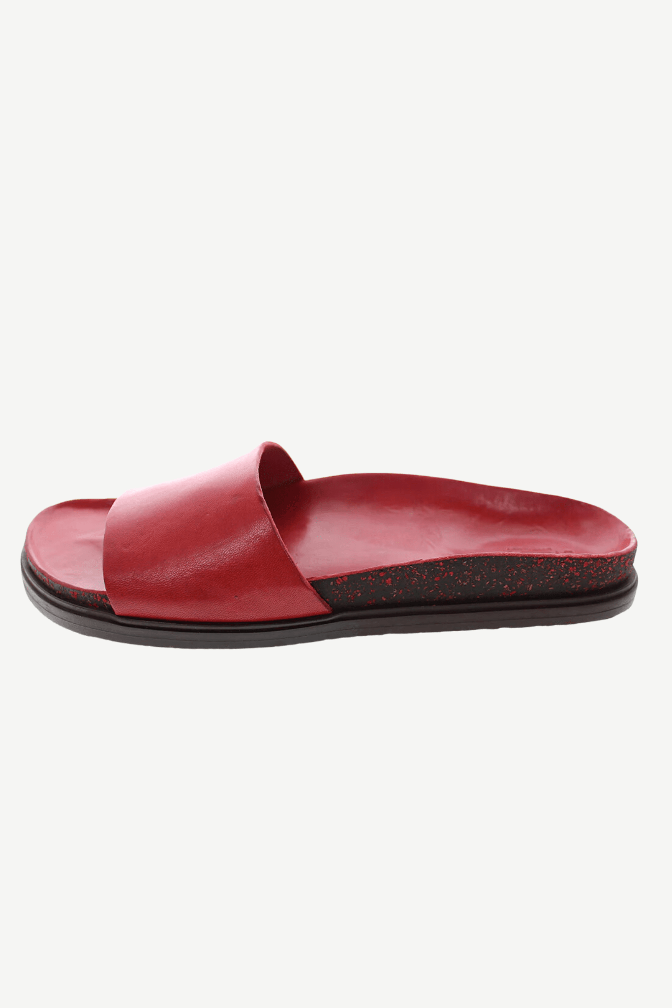 Brador Wide Strap Sandal - Red
