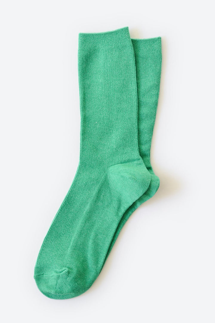 Hooray Everyday Cotton Socks - Green