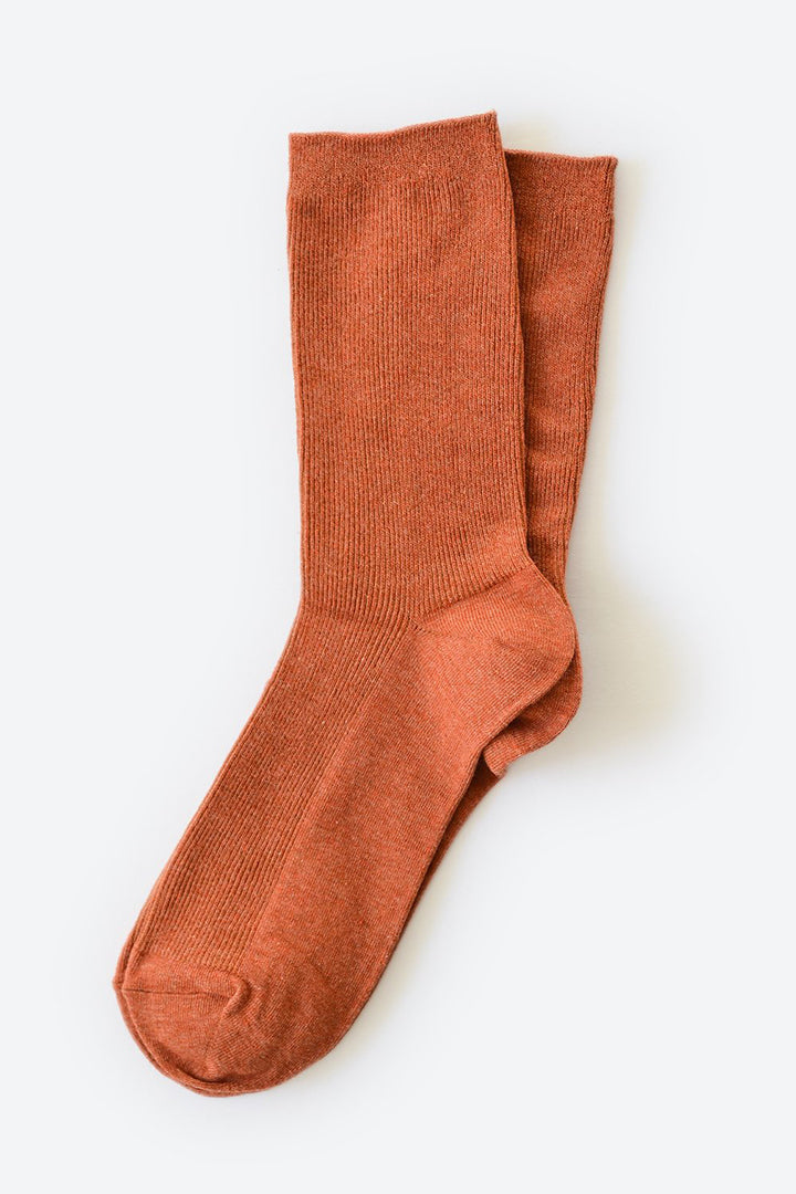 Hooray Everyday Cotton Socks - Spice