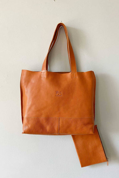 Il Bisonte Tote Bag - Caramel