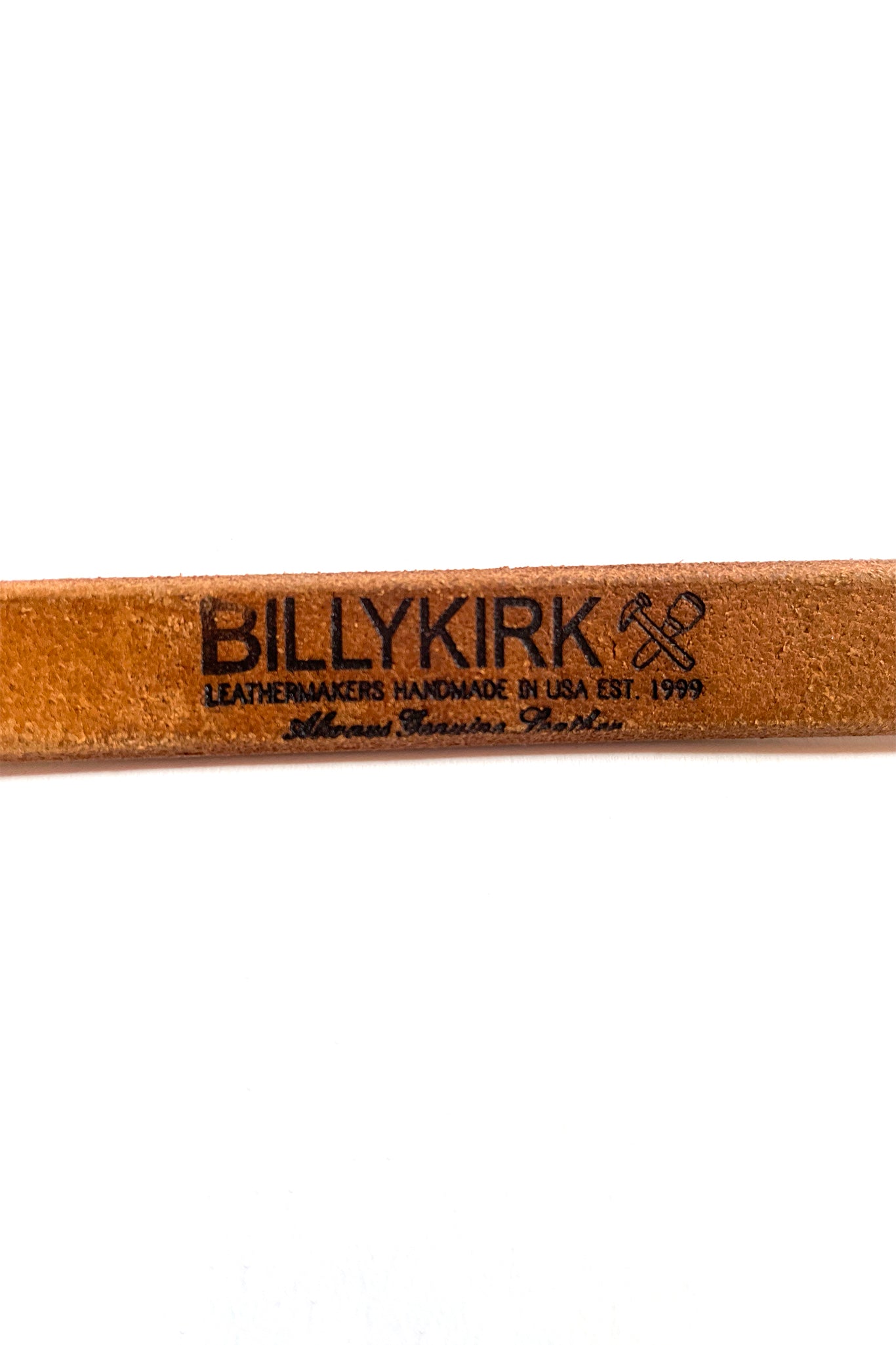 Billykirk Single Collar Button Belt - Tan