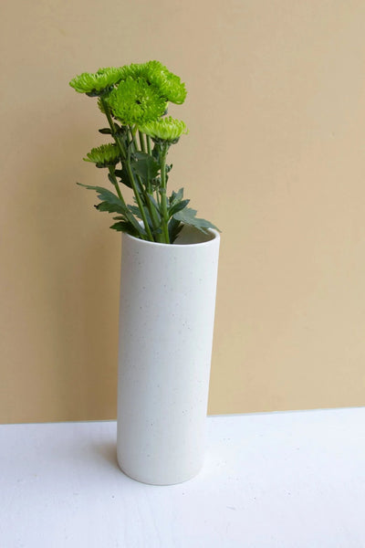 Andrew Molleur Speckle Cylinder Vase
