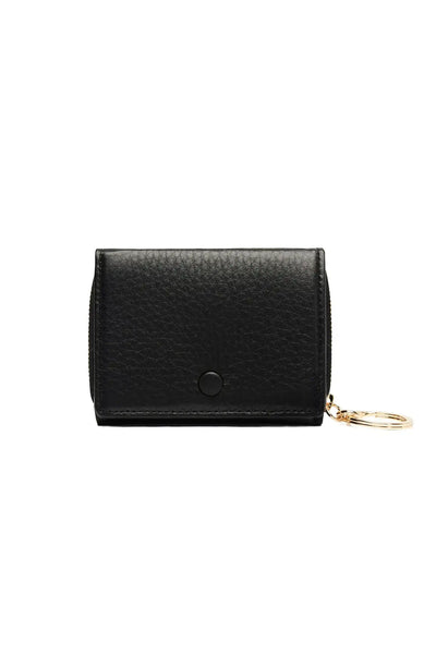 OAD Mini Zip Around Wallet - Black