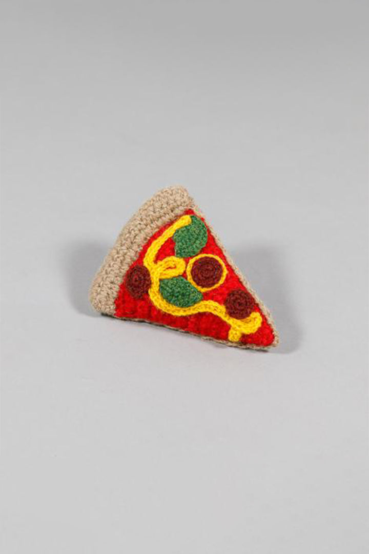Ware of the Dog Hand Knit Pizza