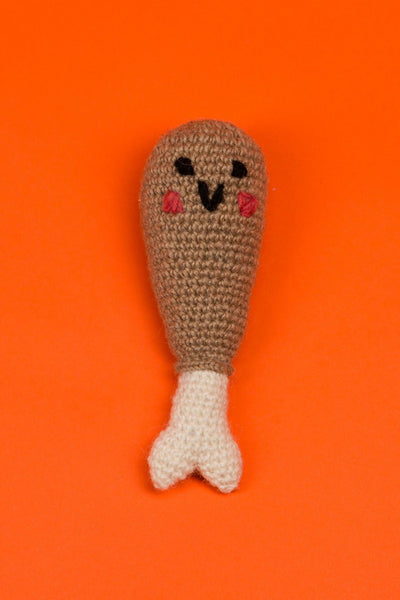 Ware of the Dog Hand Knit Drumstick