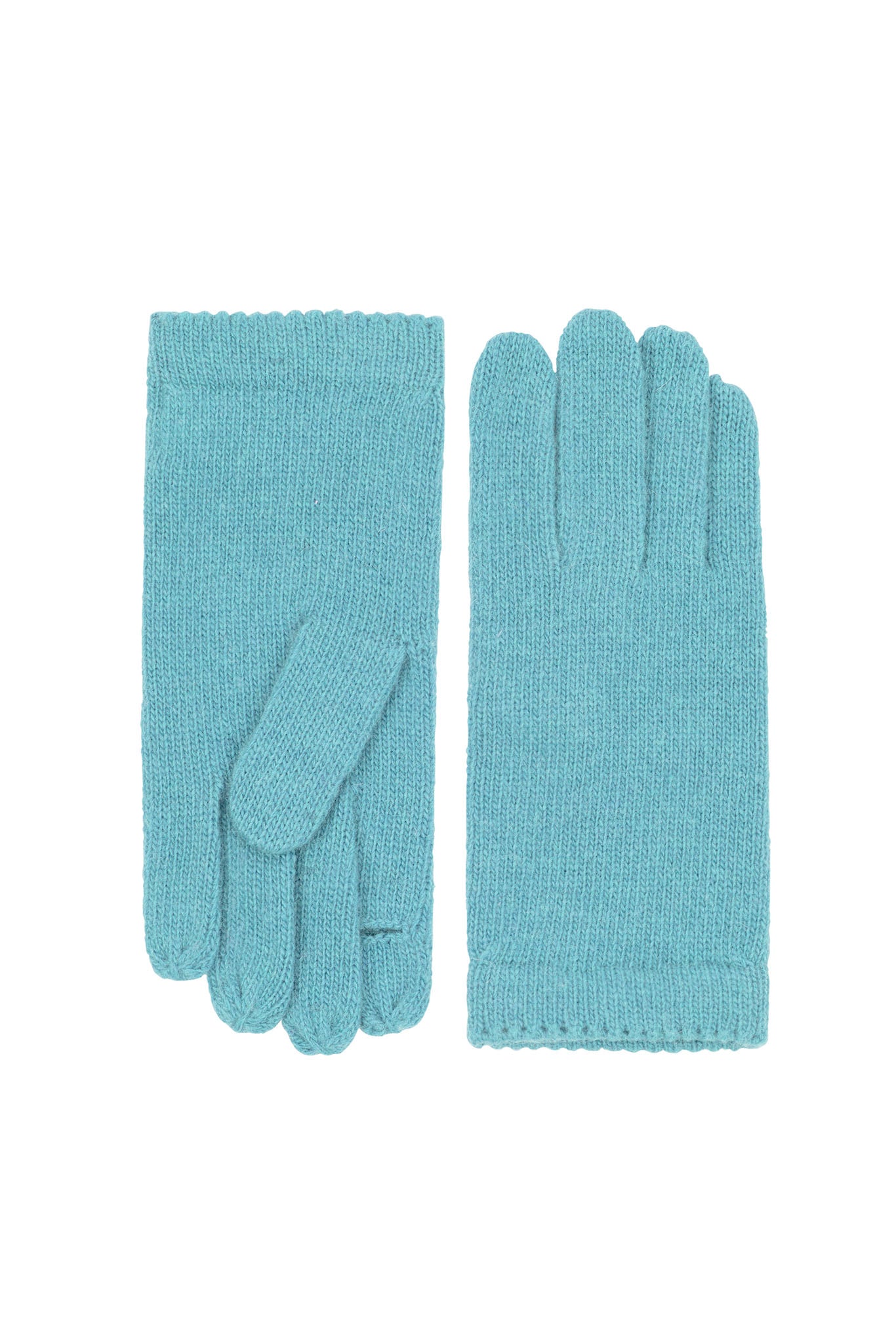 Amato Classic Knit Glove - Aqua