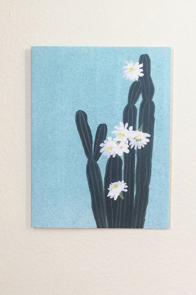 Llubav Apple Flower Cactus Notecard