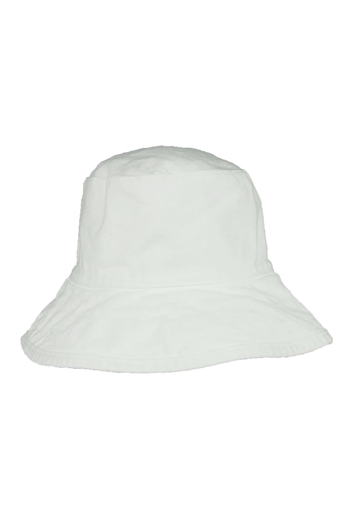 Hat Attack Cotton Bucket Hat- White