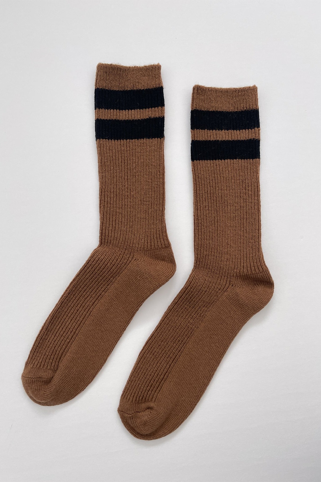 Le Bon Shoppe Grandpa Varsity Sock - Tawny