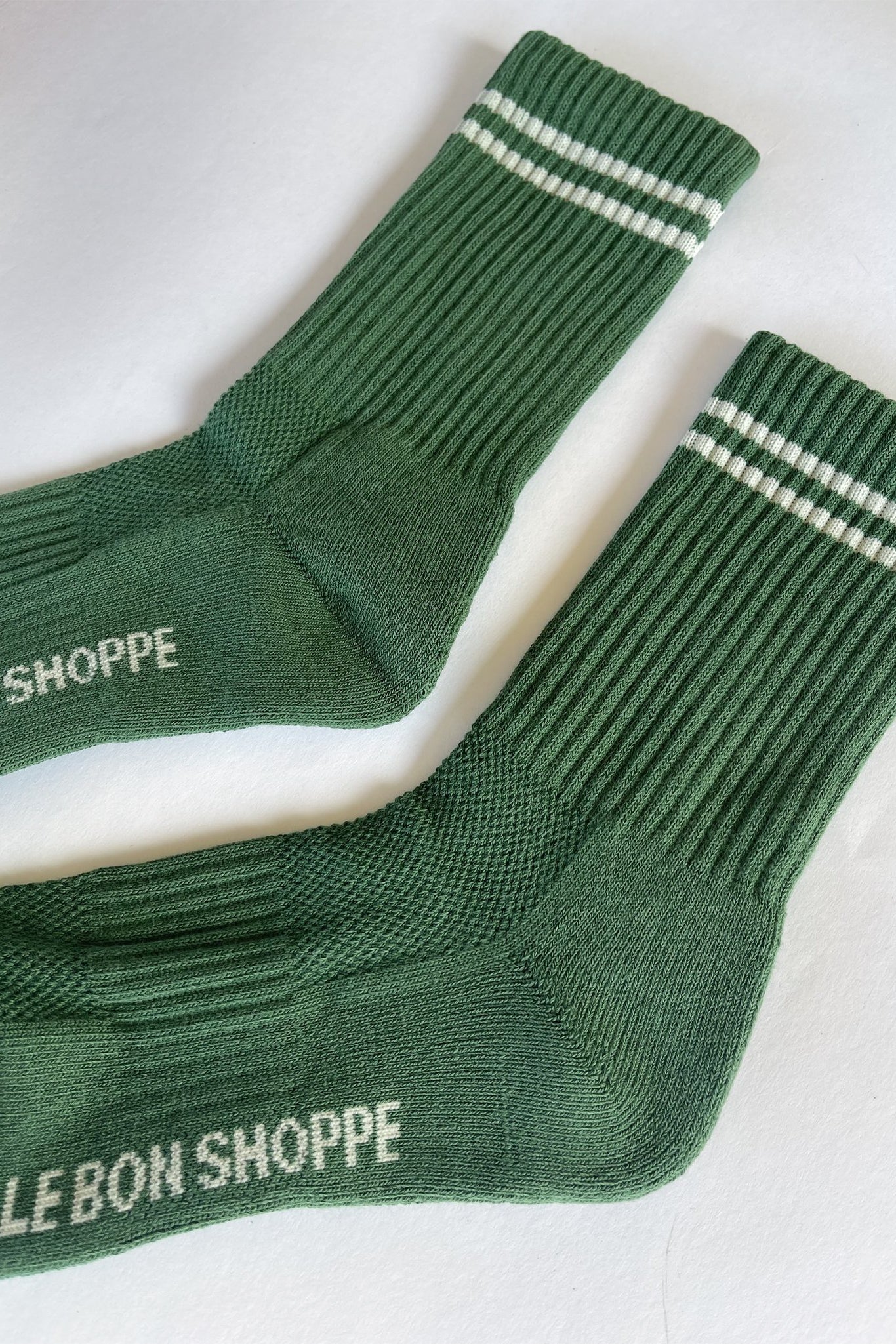 Le Bon Shoppe Boyfriend Socks - Moss