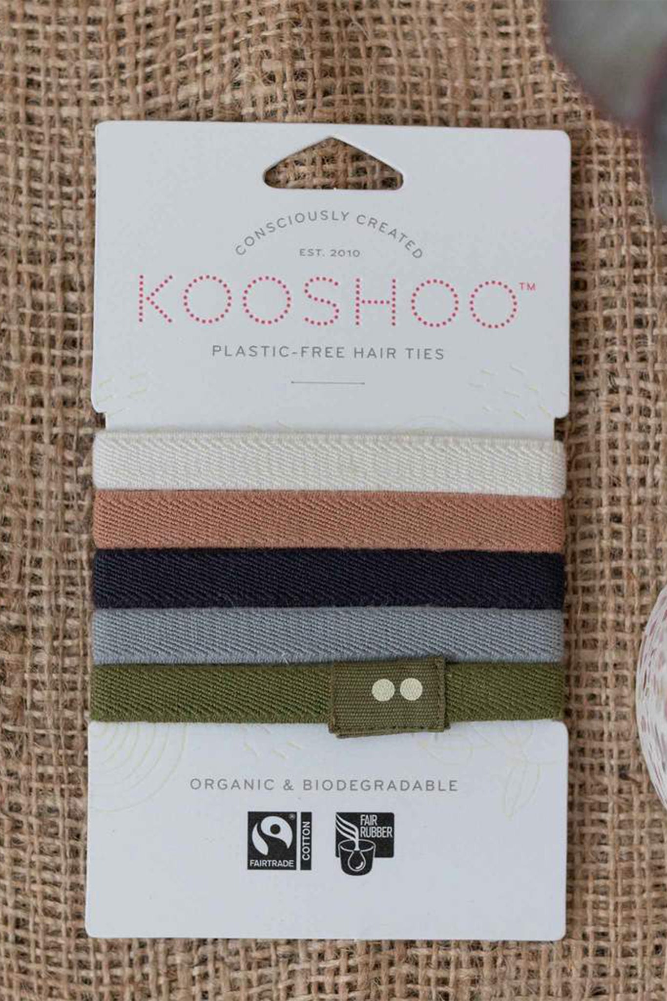 Kooshoo Organic Hair Ties - Classics