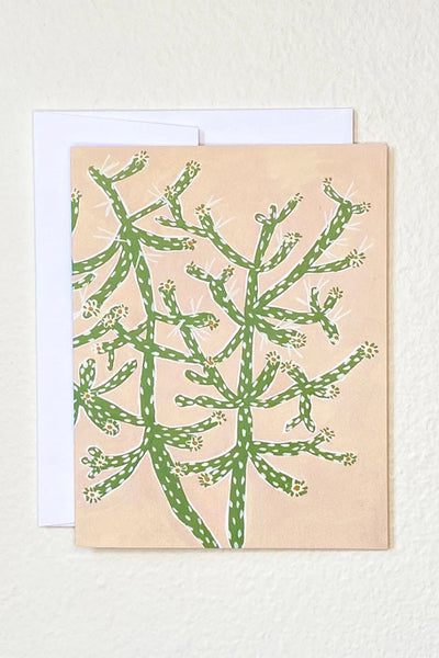 Llubav Tree Cholla Notecard