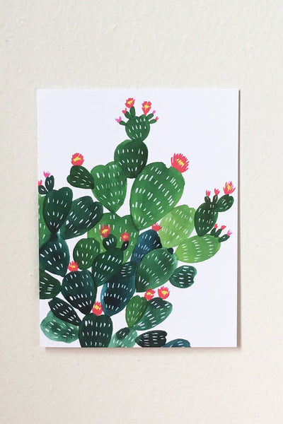 Llubav Love Cactus Notecard