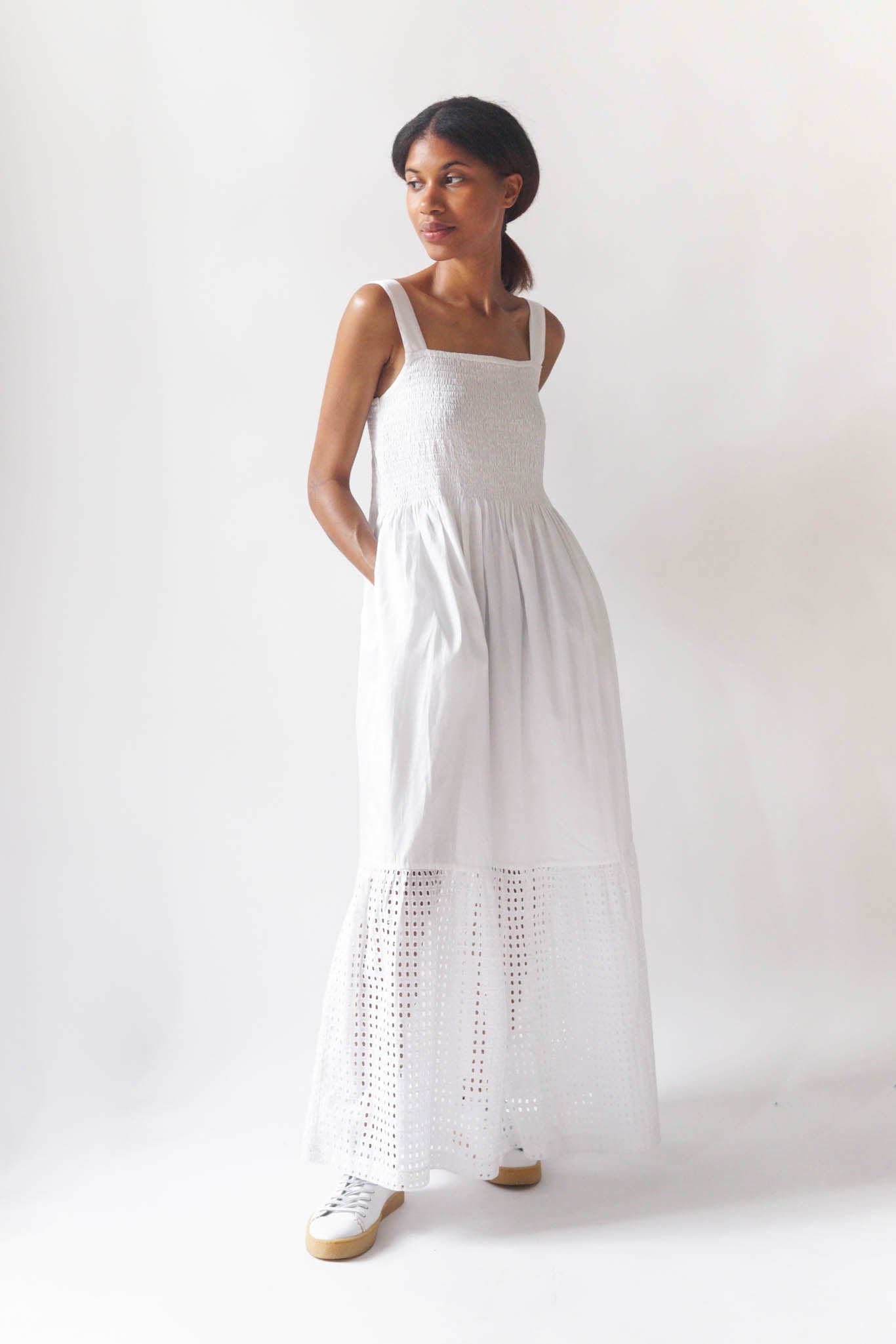 M.PATMOS Willow Dress - White