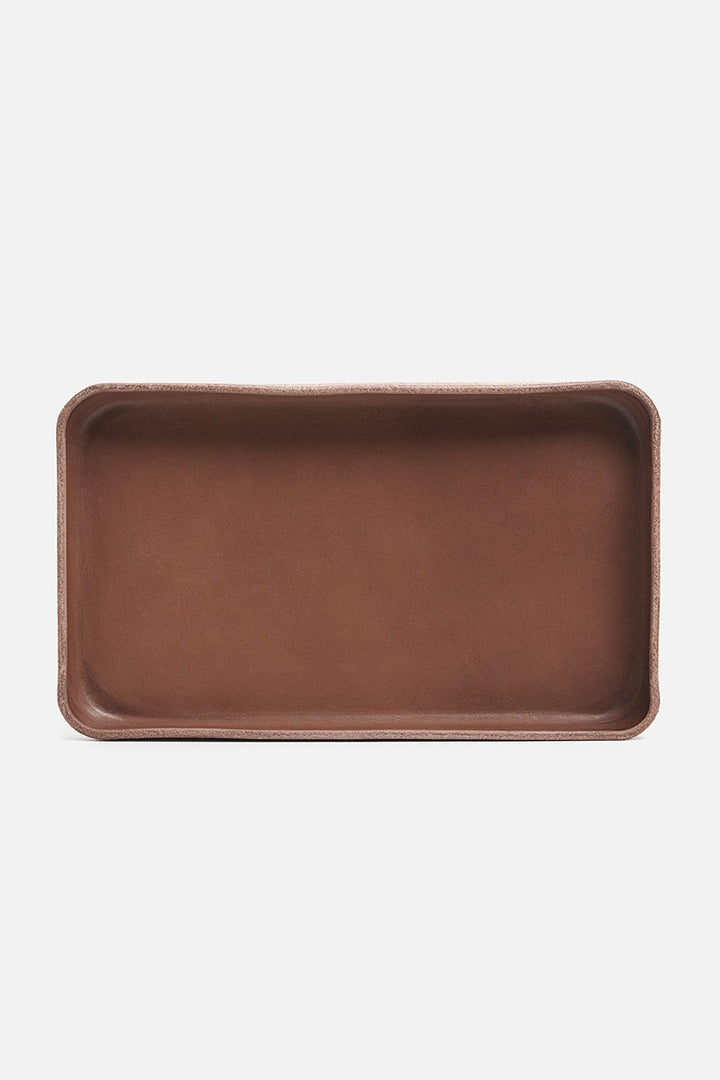 Billykirk Leather Valet Tray - Brown