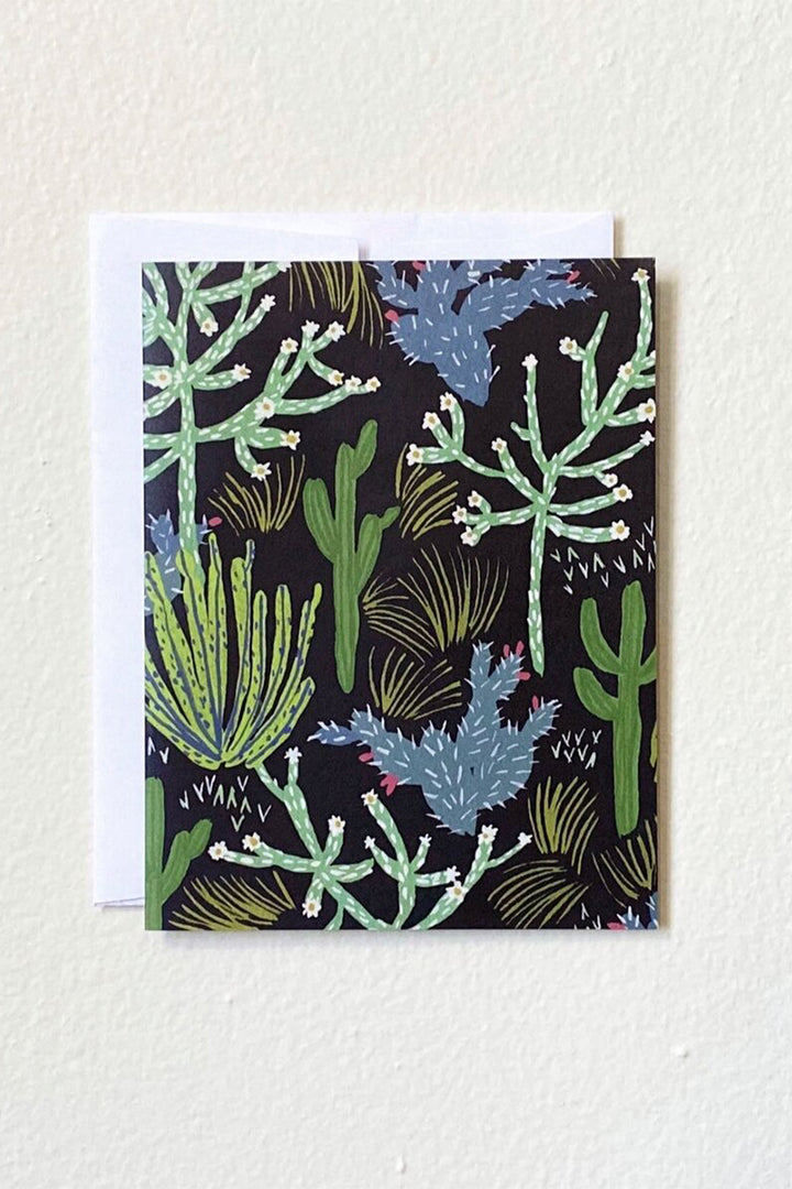 Llubav Twilight Cacti Notecard